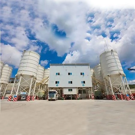 Batch Mixing Of Concrete